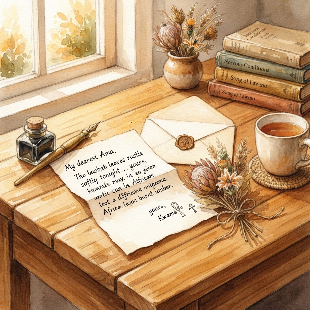 Contact - Letter and writing desk