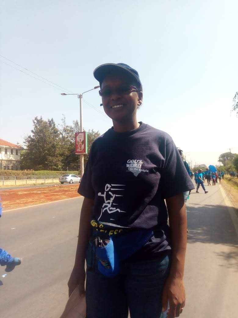 Naomi at Run for the Bibleless